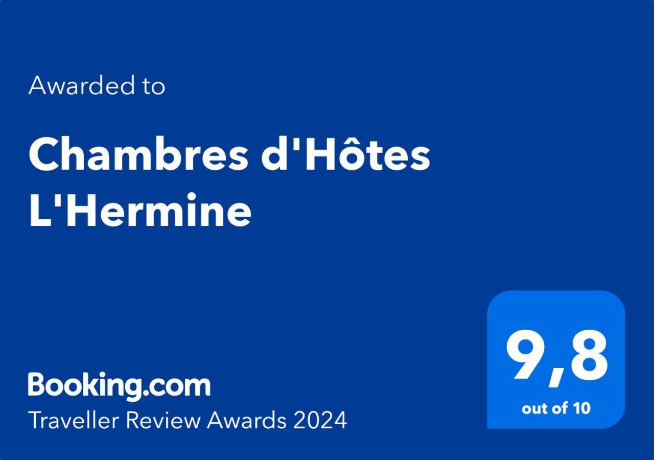 Chambres D'Hotes L'Hermine Vineuil Vineuil  Eksteriør billede